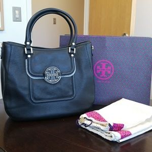 TORY BURCH Amanda Hobo Tote Satchel  Handbag